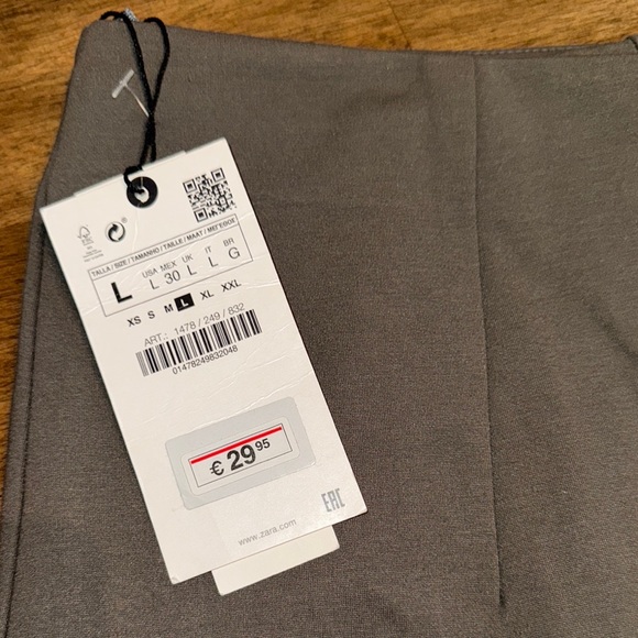 Zara Women’s Large dark Gray Pants - Picture 3 of 14